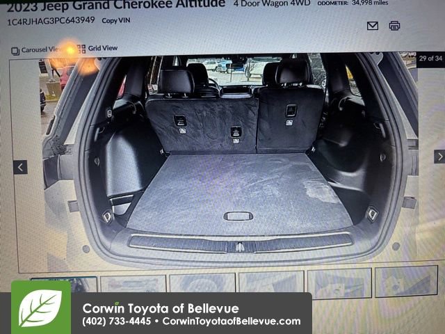 Used 2023 Jeep Grand Cherokee Altitude image 14