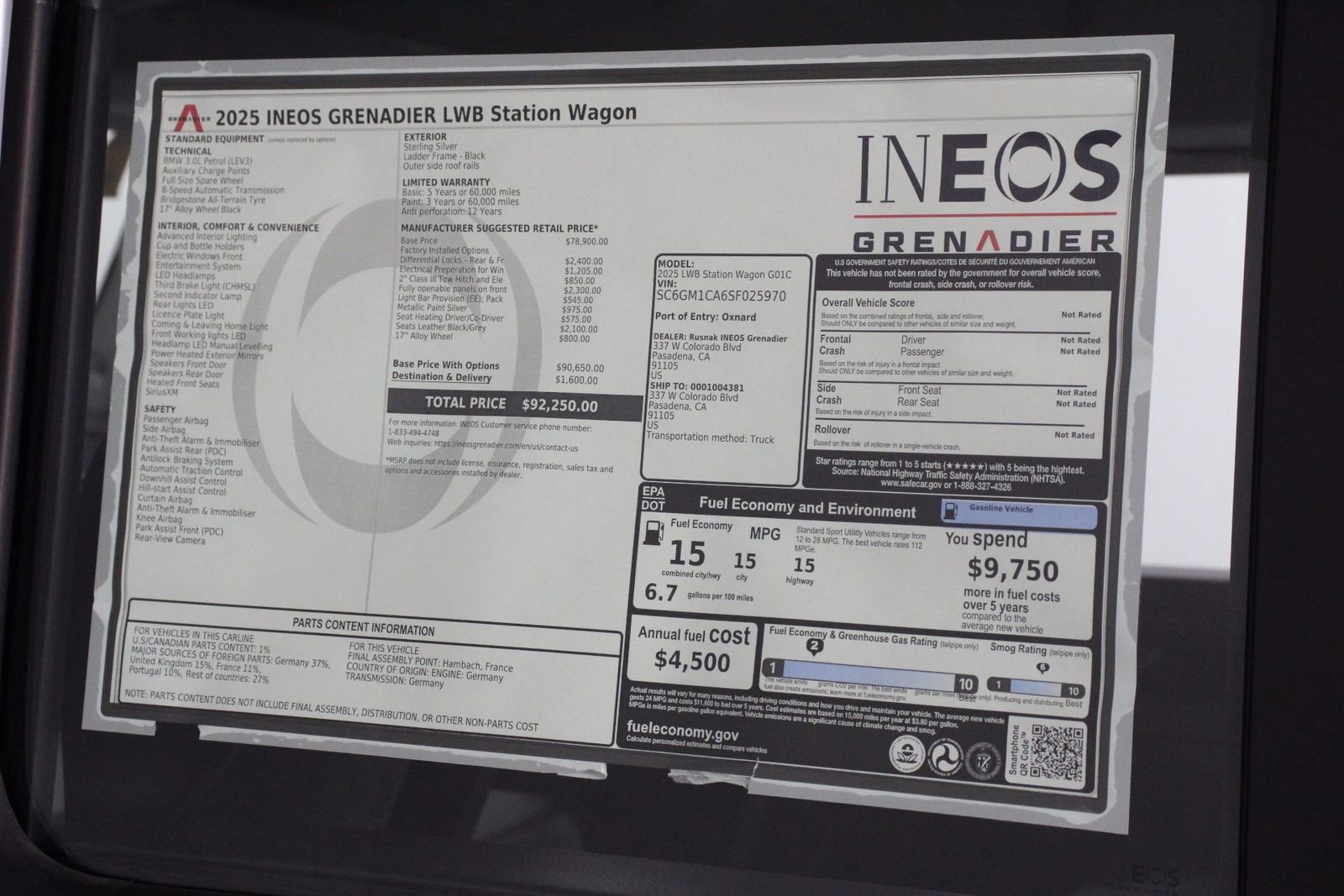 New 2025 INEOS Grenadier image 23