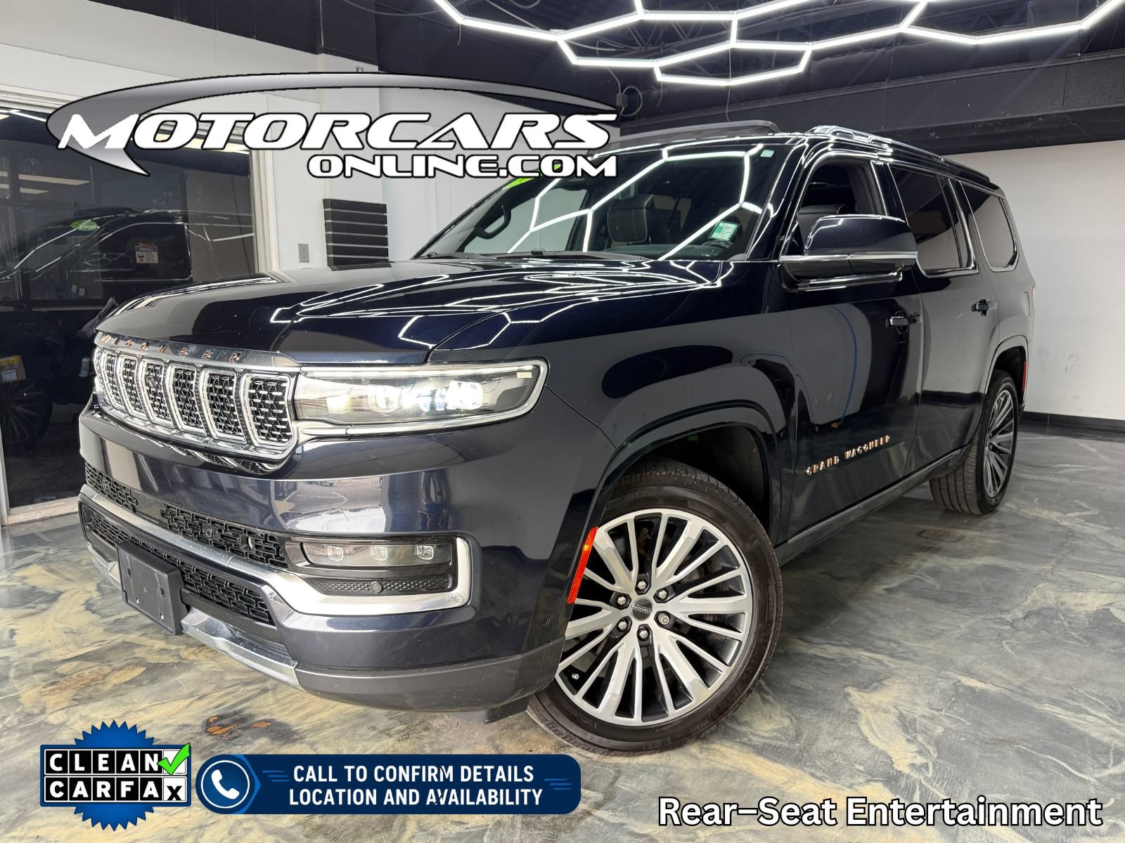 Used 2022 Jeep Grand Wagoneer Series III w/ Rear-Seat Entertainment Group