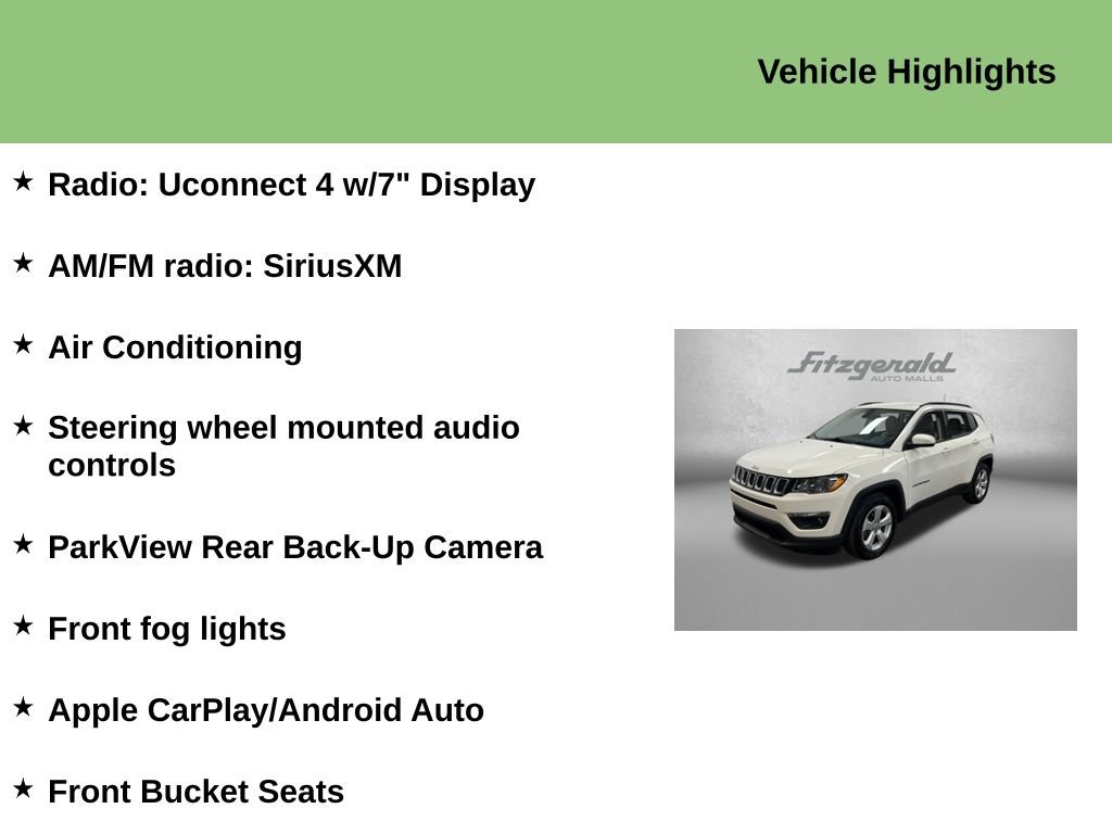 Used 2021 Jeep Compass Latitude FWD image 9