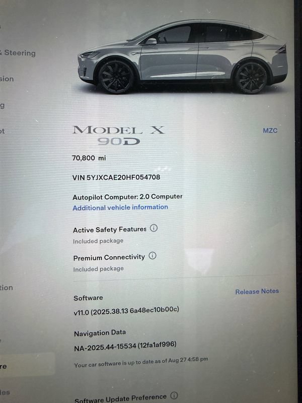 Used 2017 Tesla Model X 90D AWD/4WD image 6