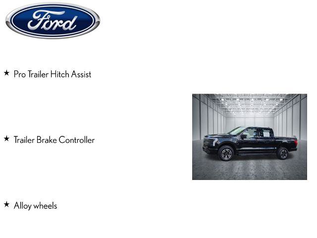 Certified 2023 Ford F150 Lightning XLT w/ Tow Technology Package AWD/4WD image 9