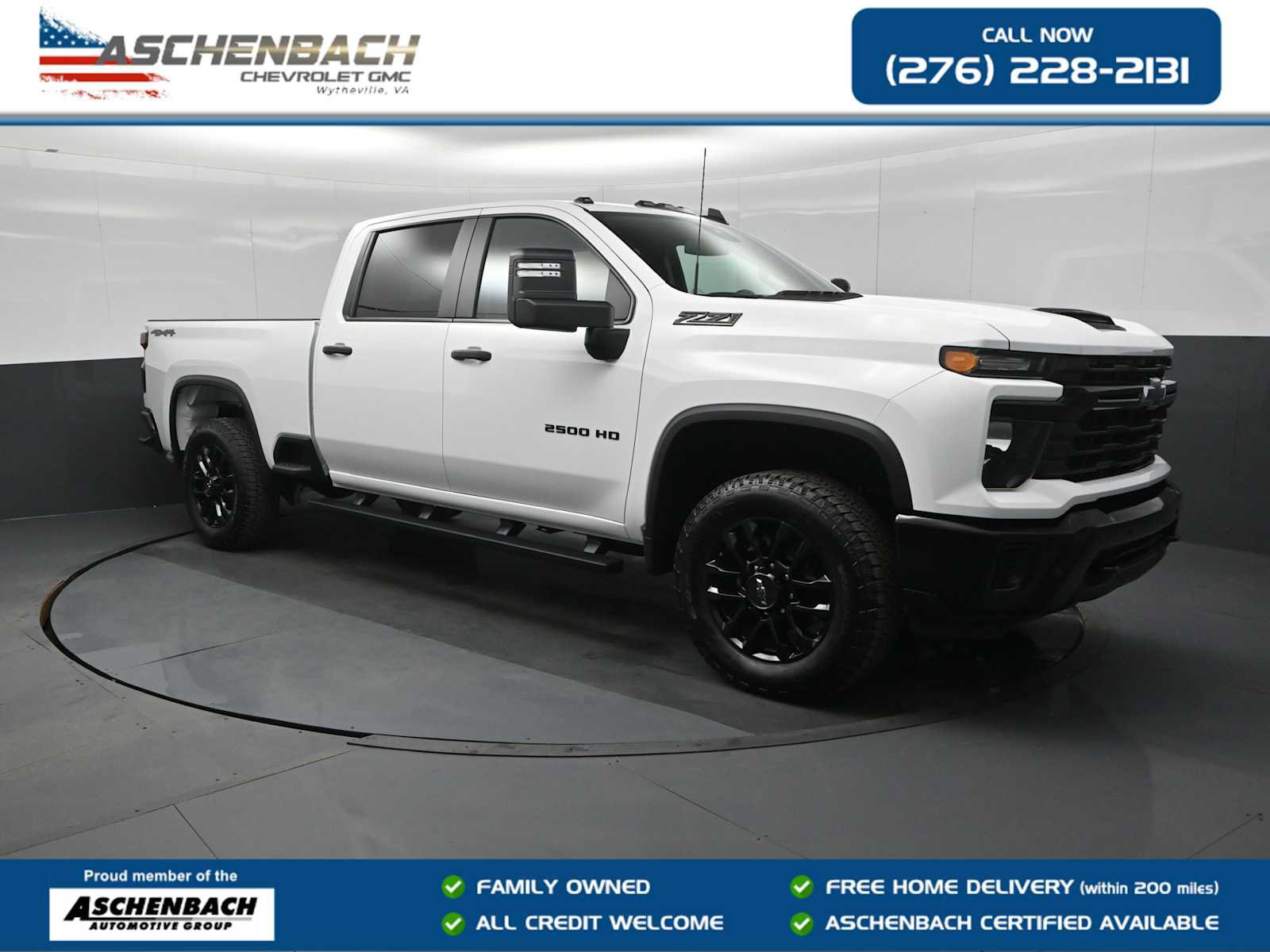 New 2026 Chevrolet Silverado 2500 Custom w/ Custom Value Package