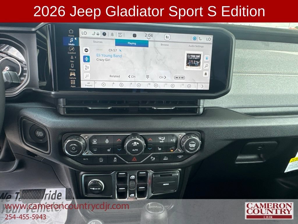 New 2026 Jeep Gladiator Sport AWD/4WD image 11
