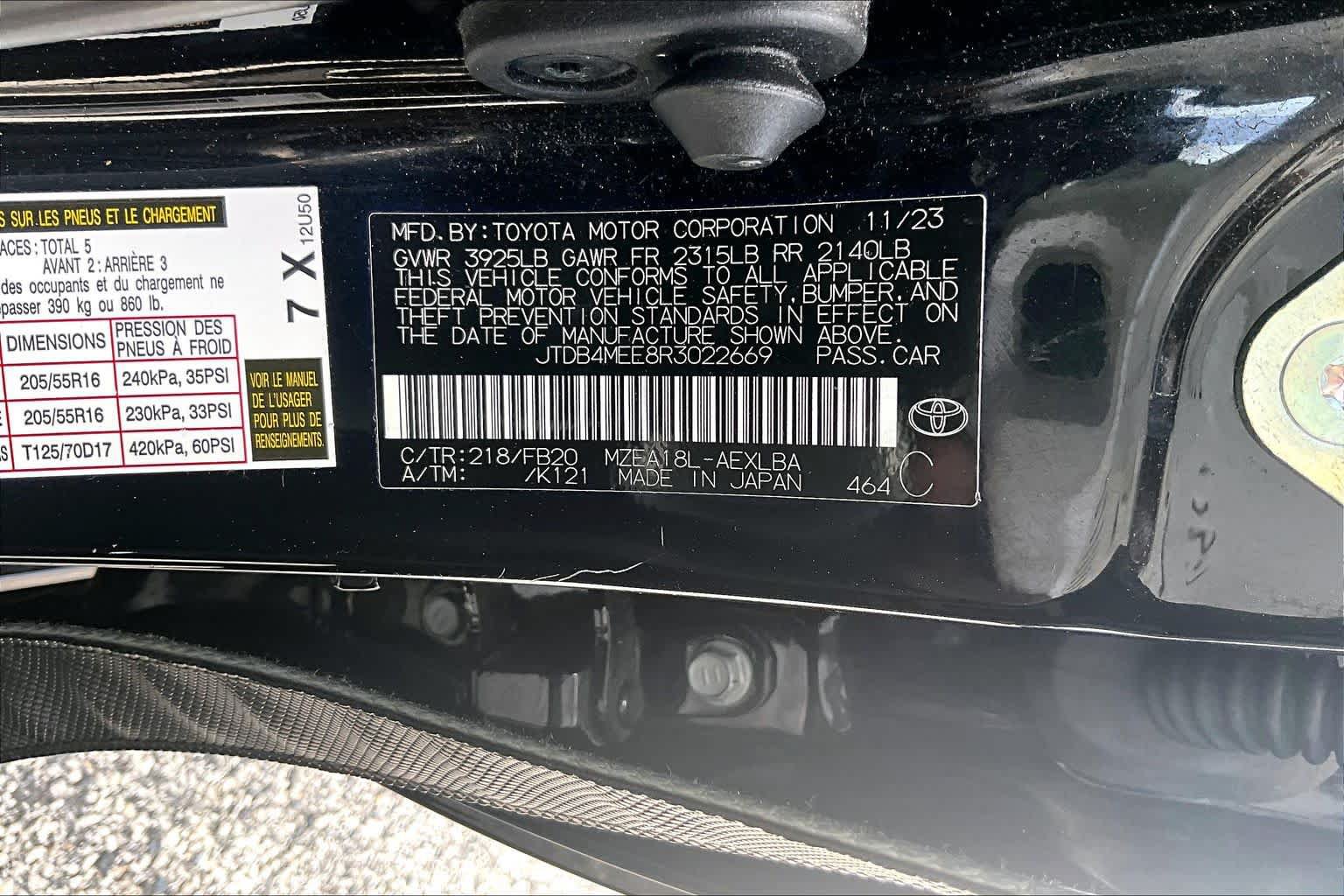 Used 2024 Toyota Corolla LE FWD image 70