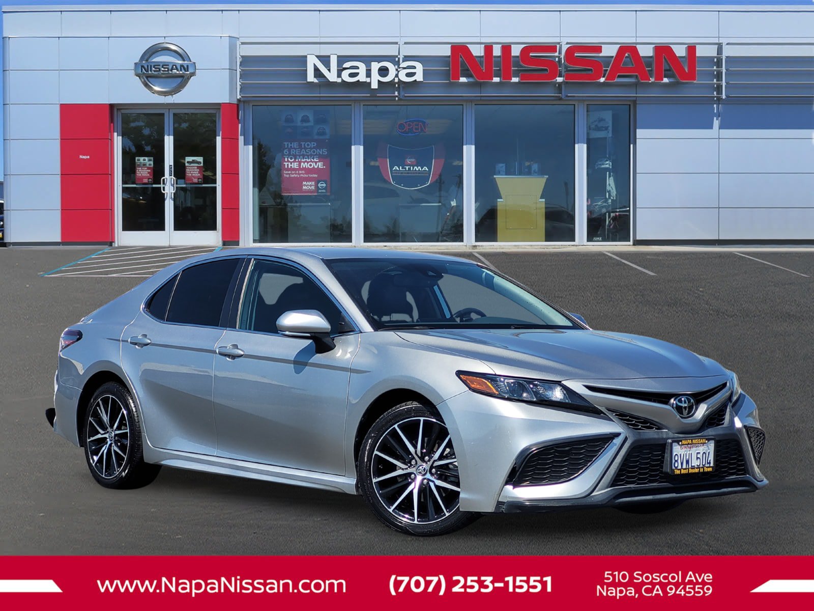 Used 2021 Toyota Camry SE w/ Convenience Package