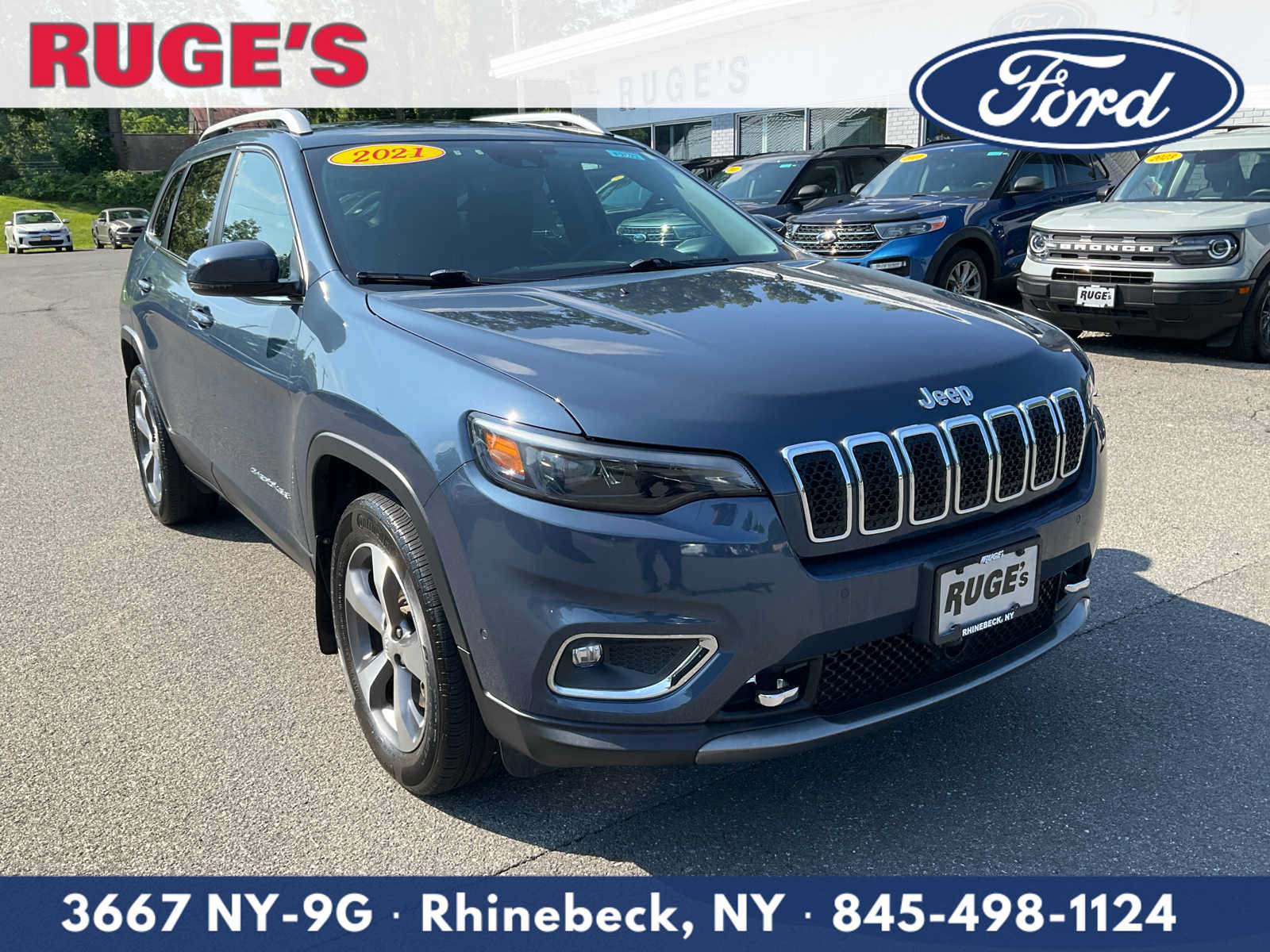 Used 2021 Jeep Cherokee Limited w/ Elite Package AWD/4WD image 1