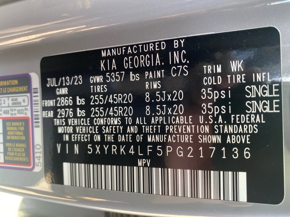 Used 2023 Kia Sorento SX image 39