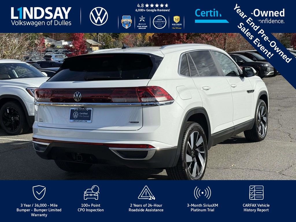 Used 2025 Volkswagen Atlas Cross Sport SEL image 8