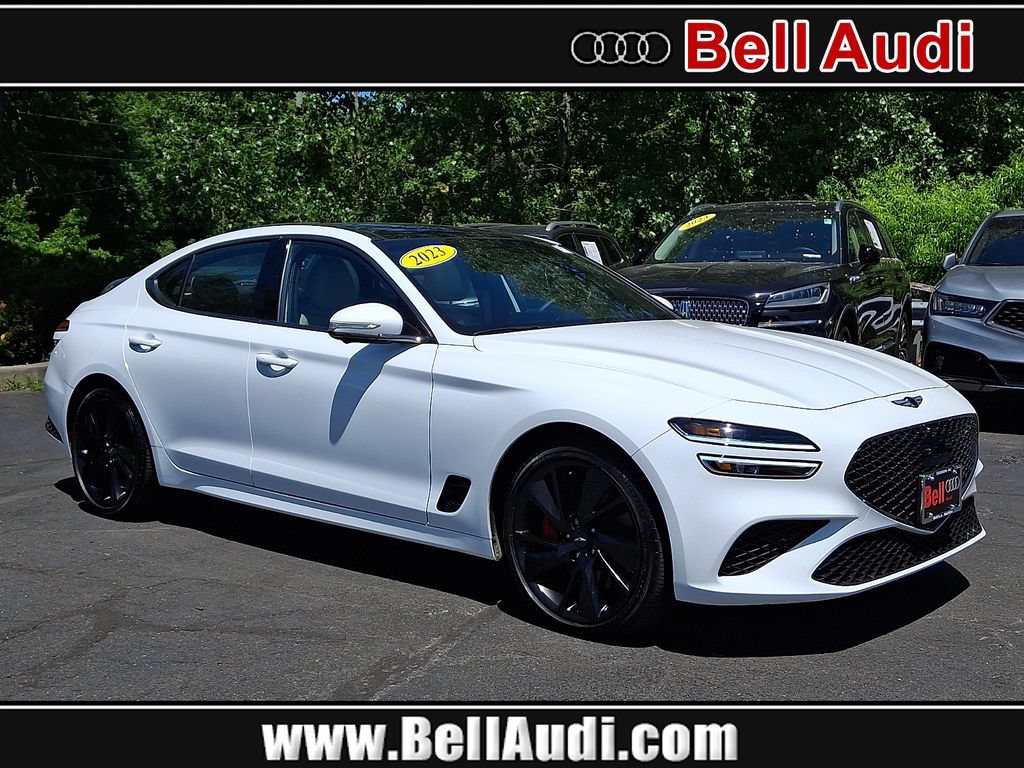 Used 2023 Genesis G70 3.3T w/ Sport Prestige Package AWD/4WD image 1