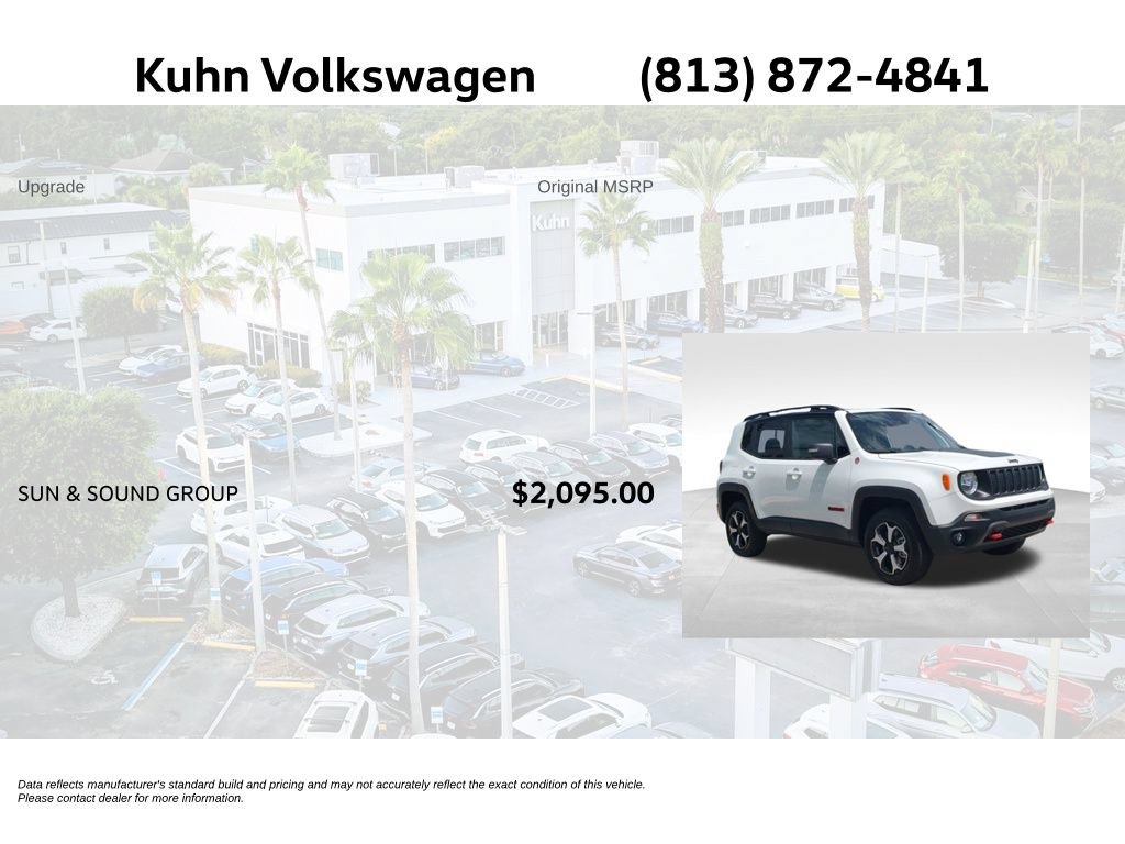 Used 2021 Jeep Renegade Trailhawk w/ Sun & Sound Group AWD/4WD image 5