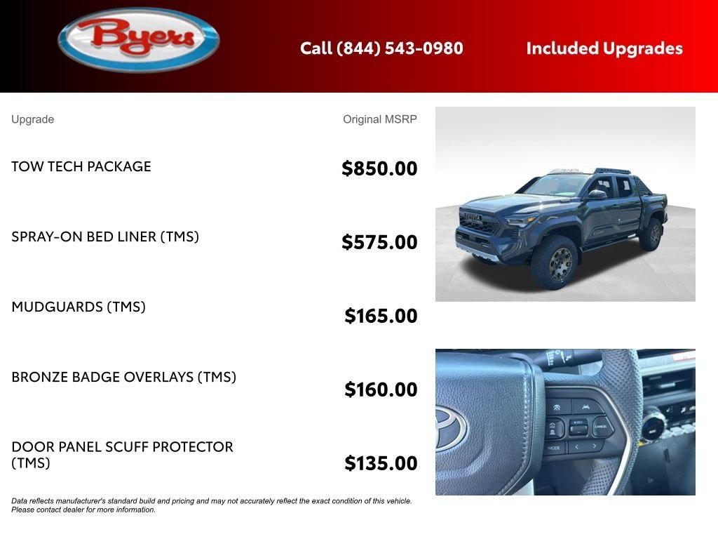 New 2026 Toyota Tacoma 4x4 Double Cab Hybrid w/ Tow Tech Package image 5