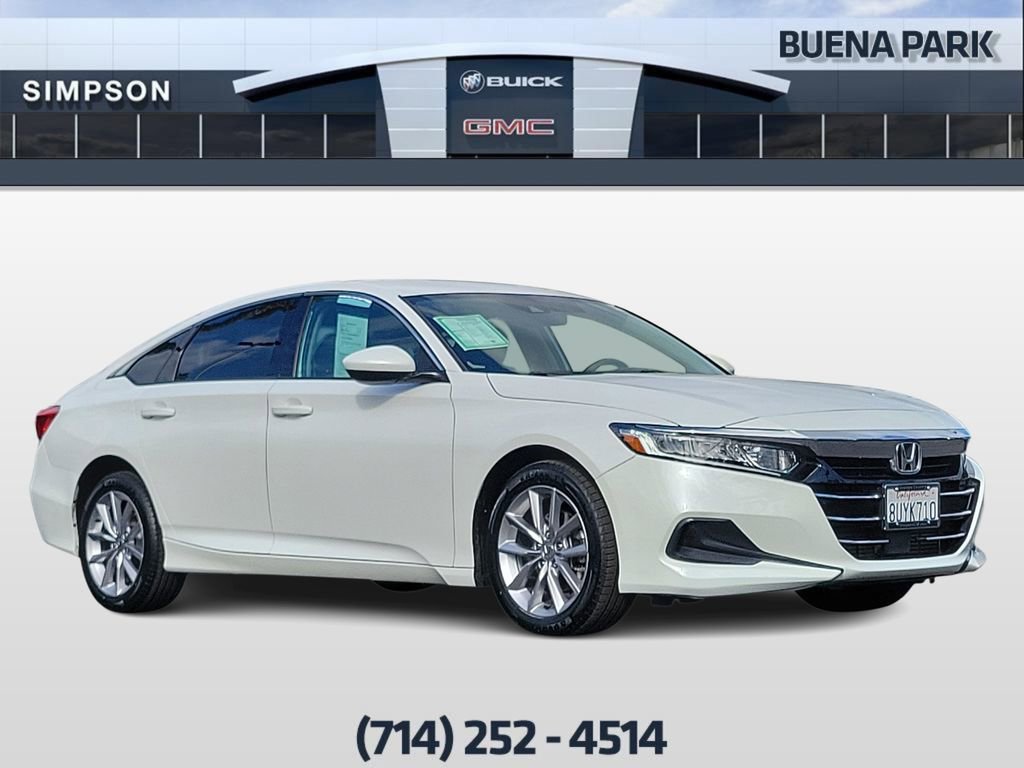Used 2021 Honda Accord LX
