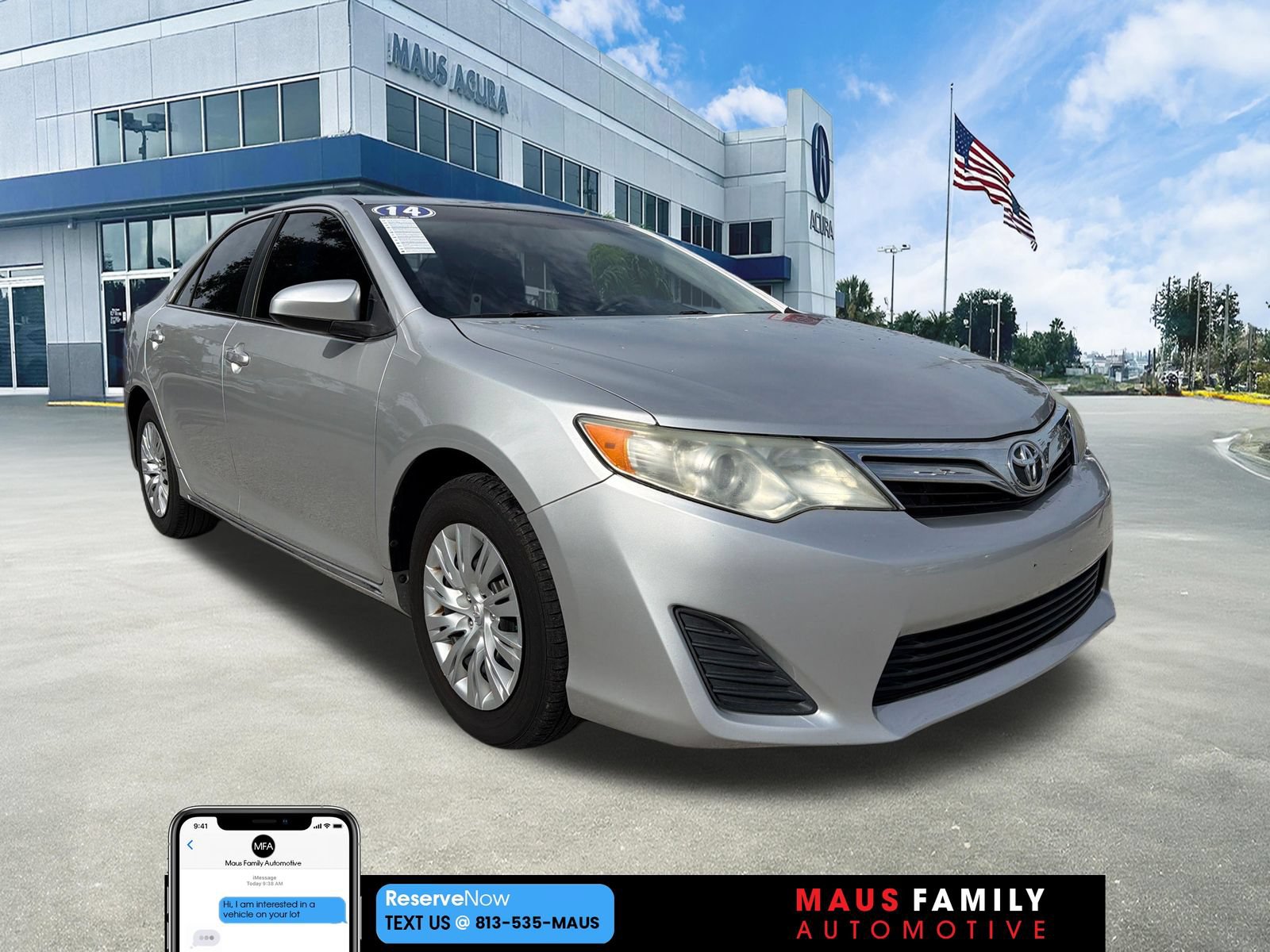 Used 2014 Toyota Camry LE FWD image 1