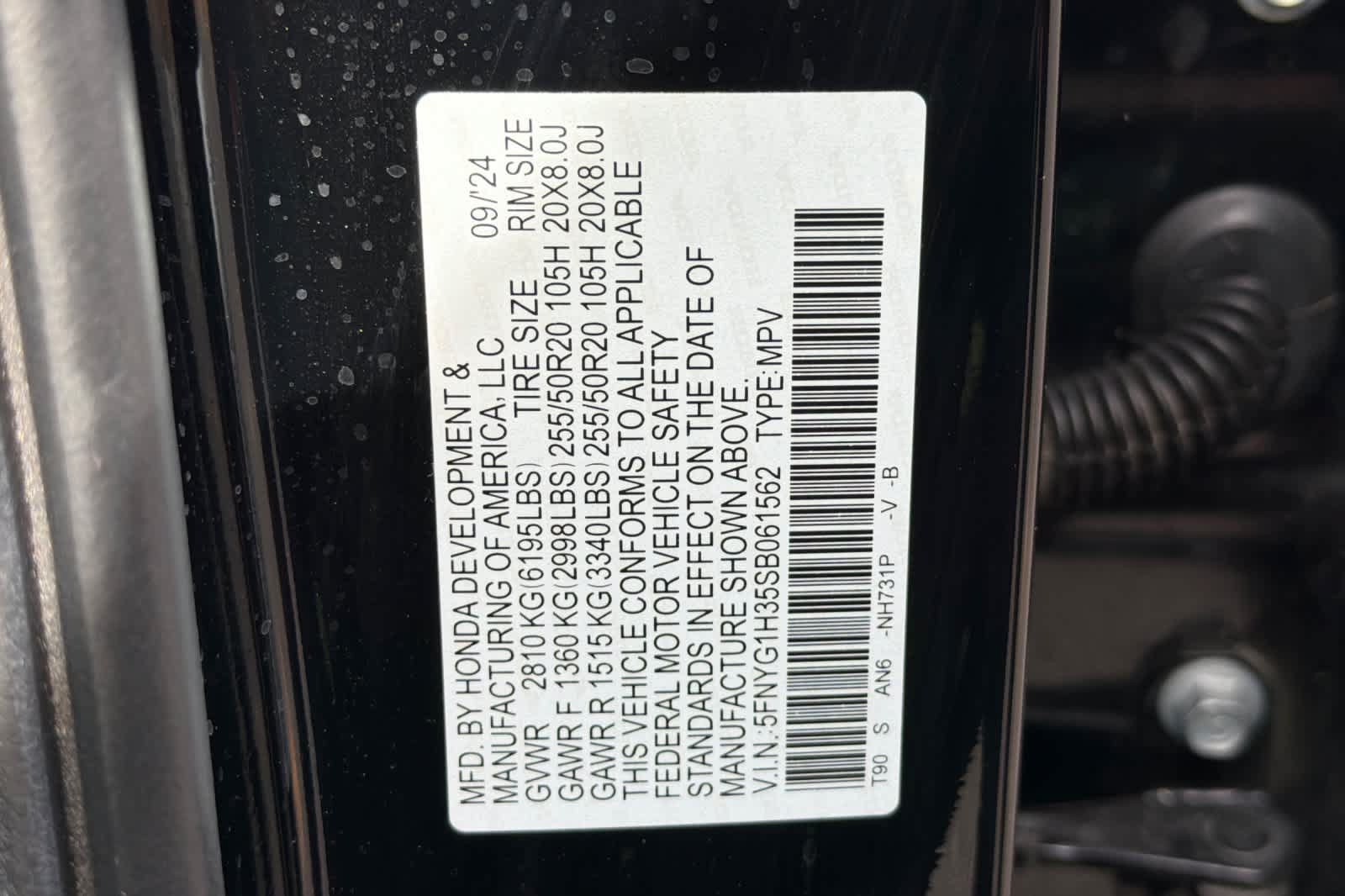 Used 2025 Honda Pilot Sport image 29