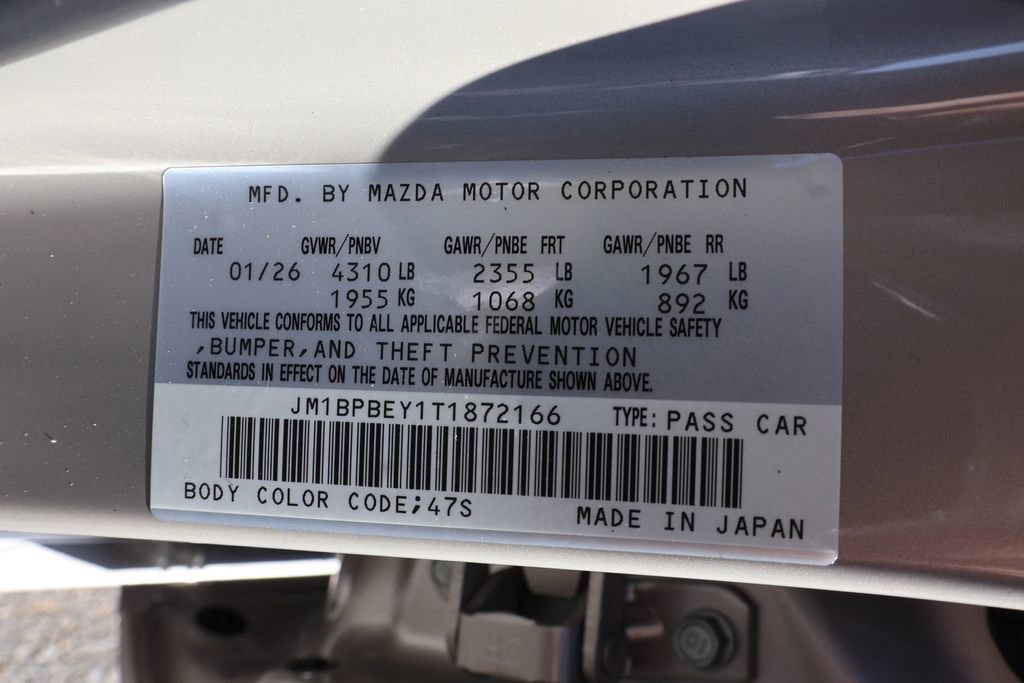 New 2026 MAZDA MAZDA3 2.5 Turbo Sedan w/Premium Plus AWD/4WD image 49