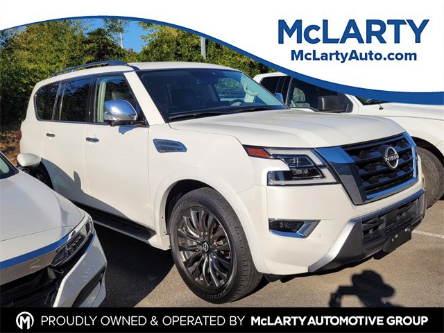 Used 2023 Nissan Armada Platinum w/ Captain's Chairs Package