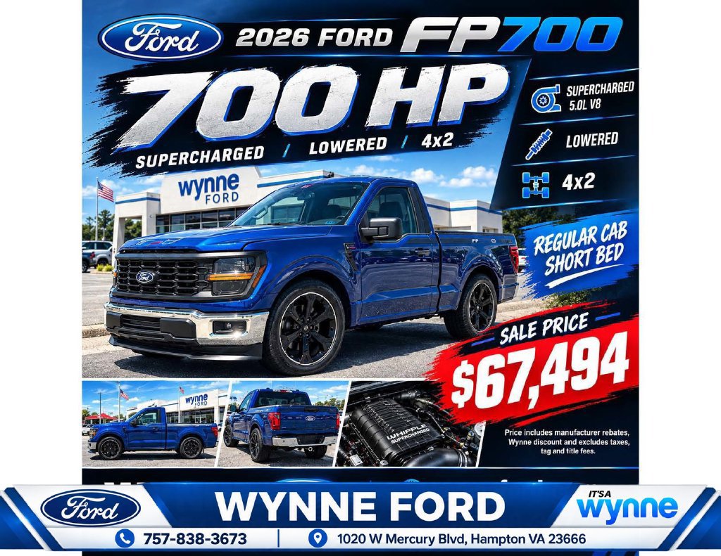 New 2026 Ford F150 XL w/ Equipment Group 103A High