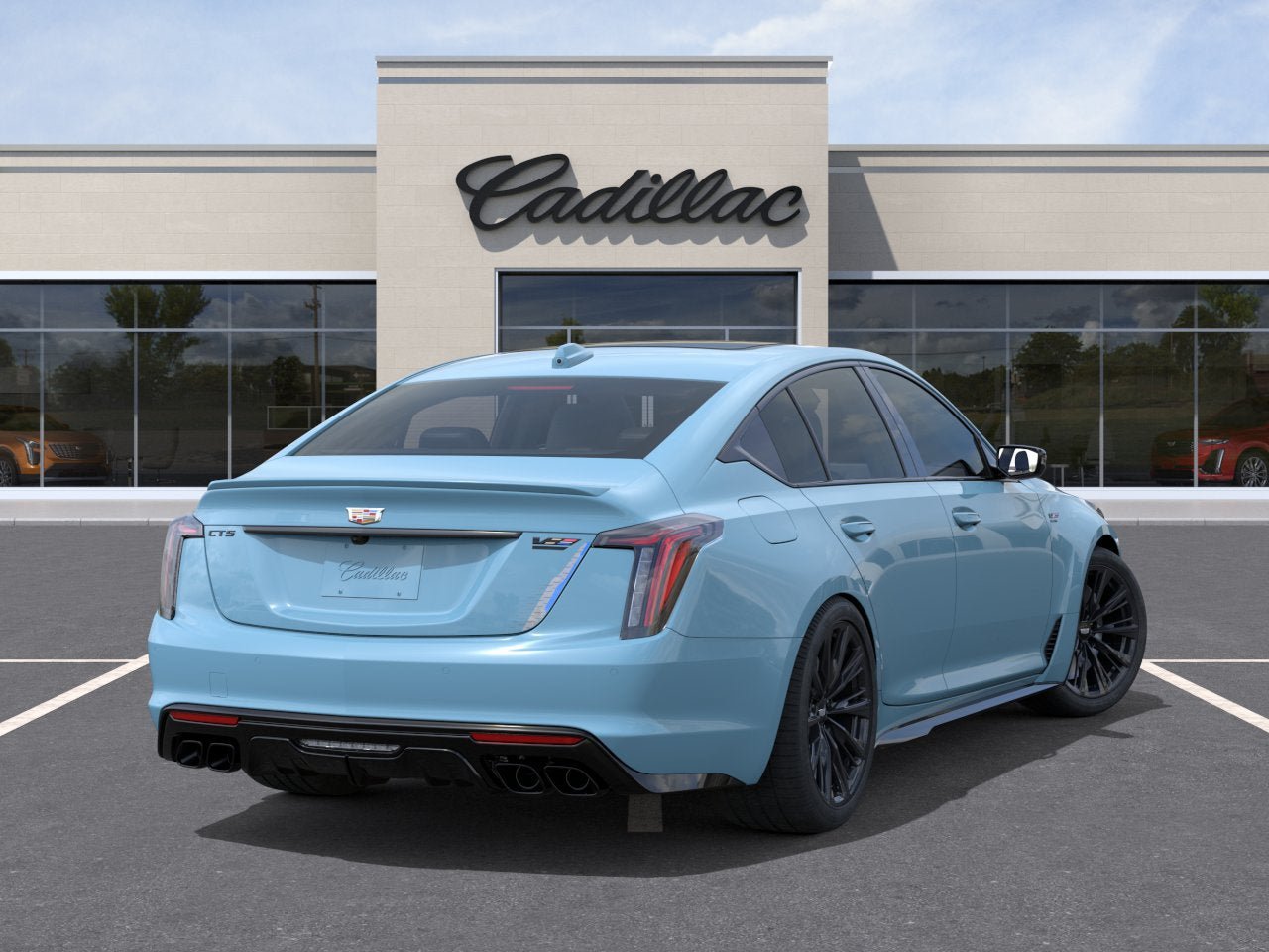 New 2026 Cadillac CT5 V Blackwing w/ LPO, Blue Accent Package RWD image 4
