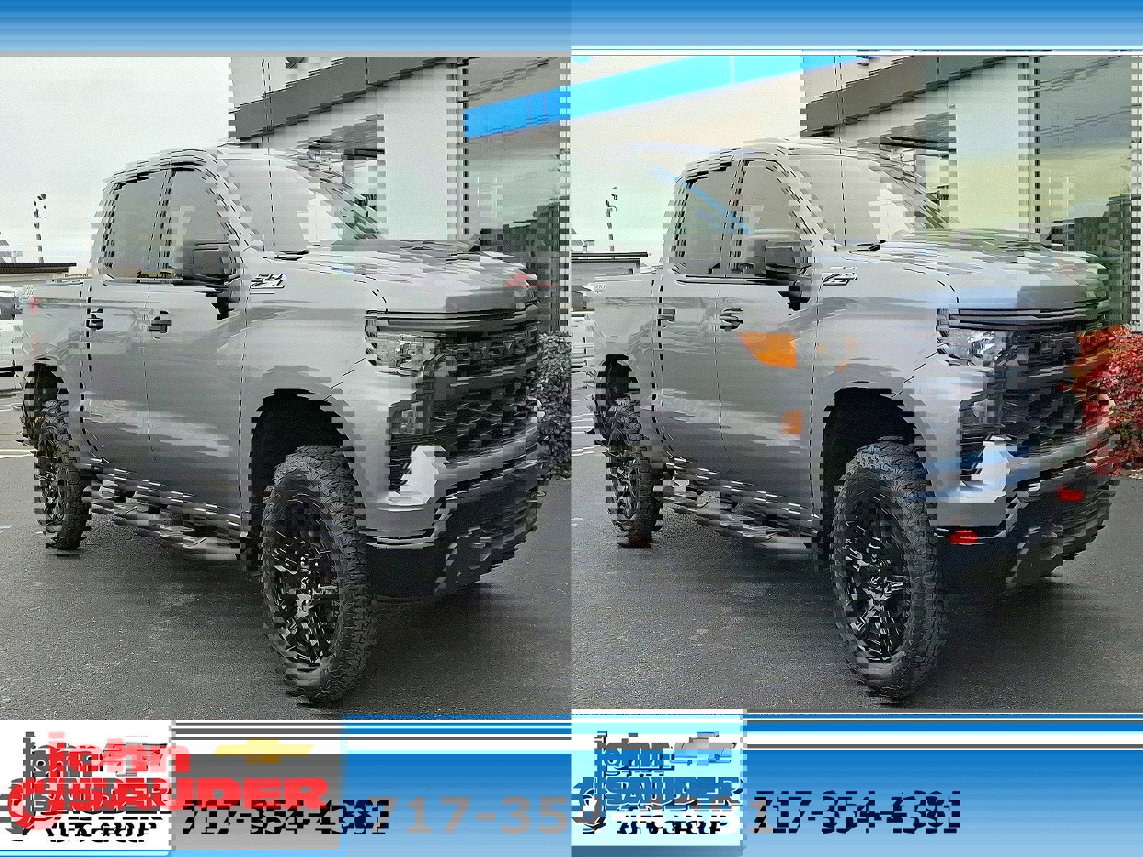 Used 2023 Chevrolet Silverado 1500 Custom Trail Boss w/ 2.7L Blackout Package image 1