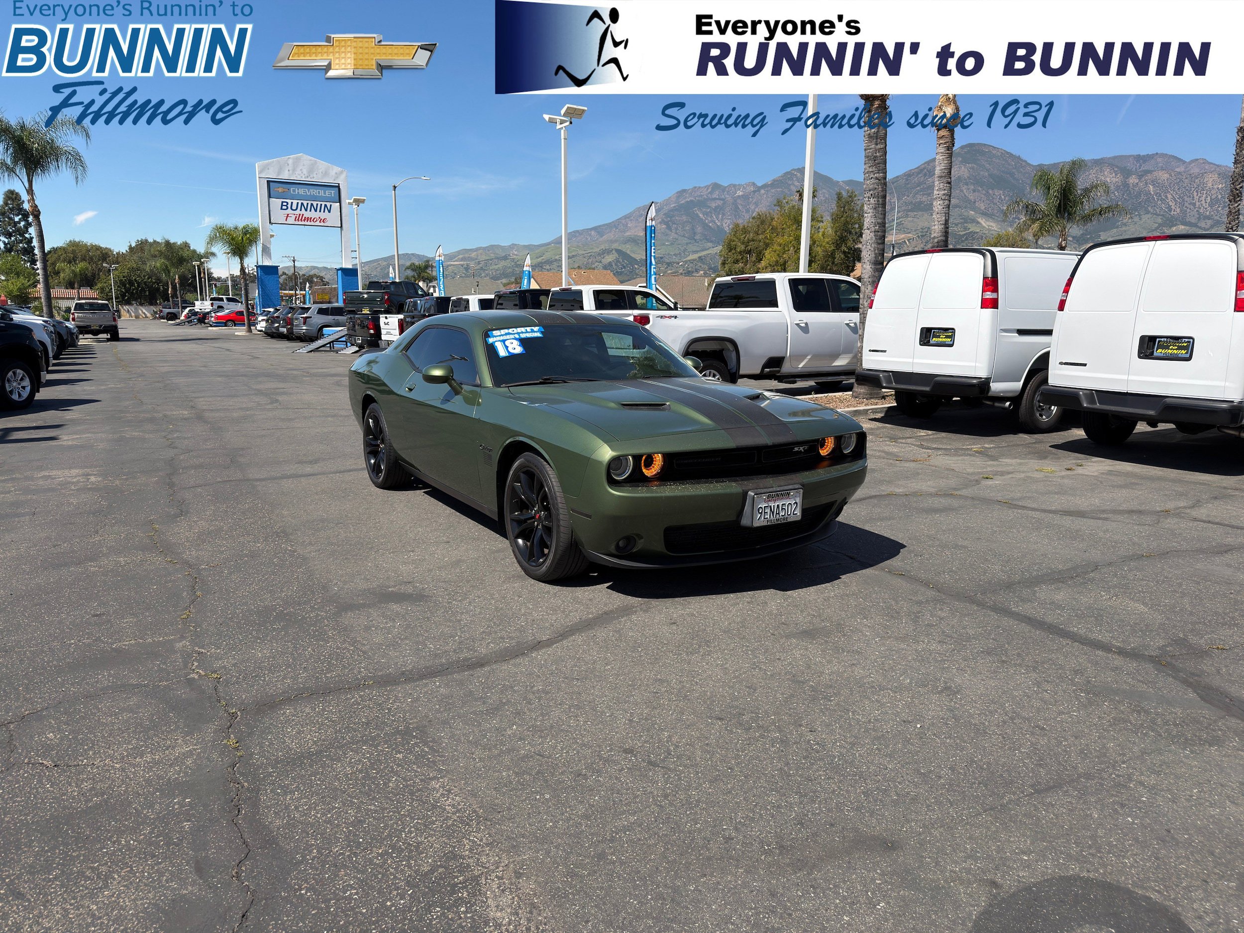Used 2018 Dodge Challenger SXT w/ Blacktop Package image 1