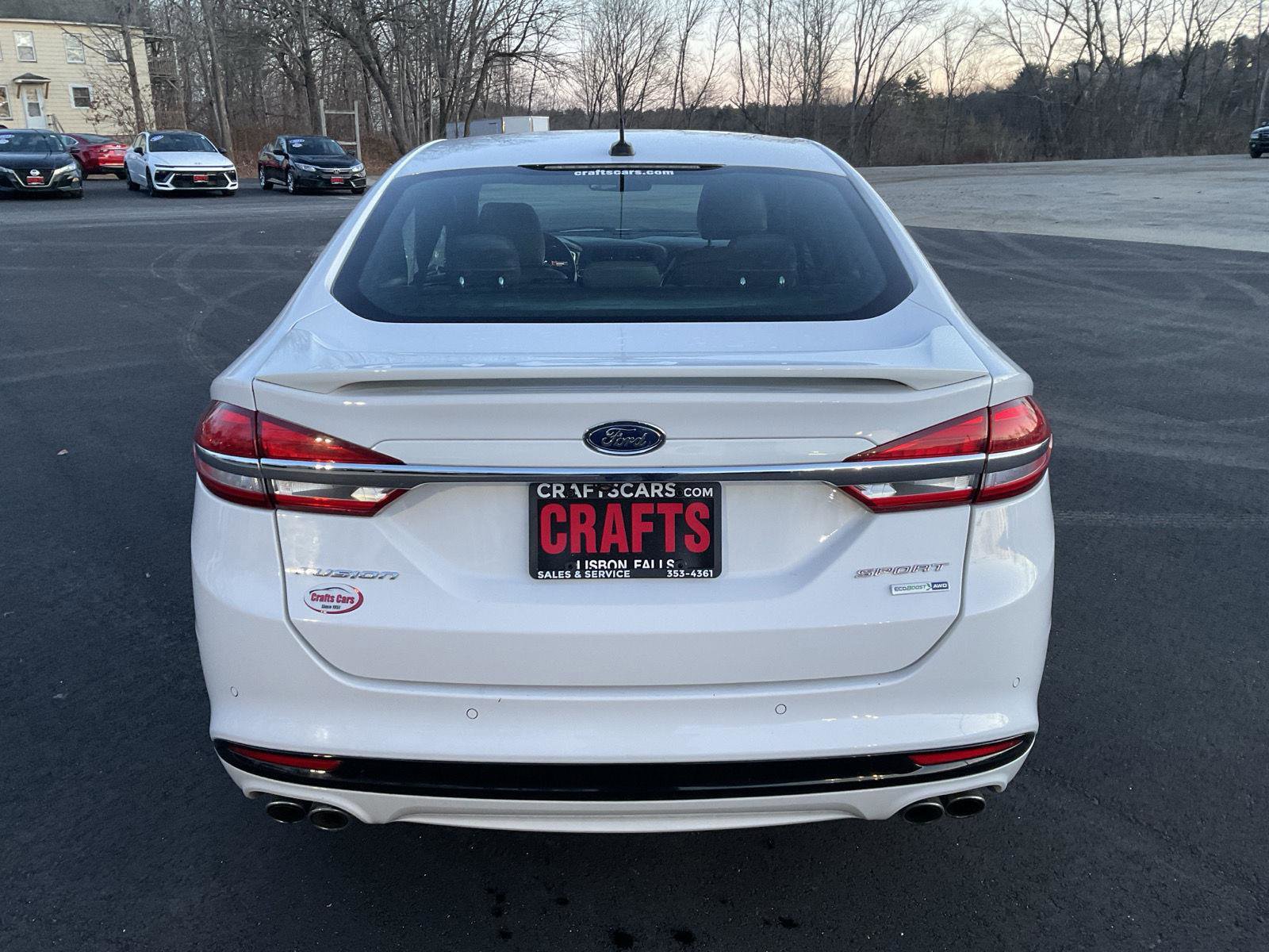 Used 2017 Ford Fusion Sport w/ Equipment Group 401A image 4