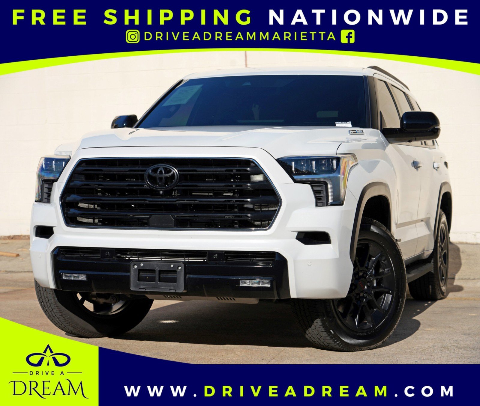 Used 2025 Toyota Sequoia Limited w/ TRD Off-Road Package AWD/4WD image 1