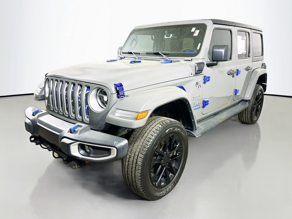 Used 2021 Jeep Wrangler Unlimited Sahara video 3