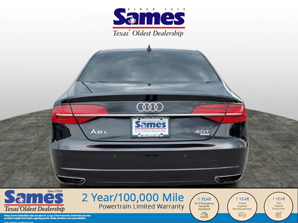 Used 2016 Audi A8 L 4.0T w/ Driver Assistance Package AWD/4WD image 4