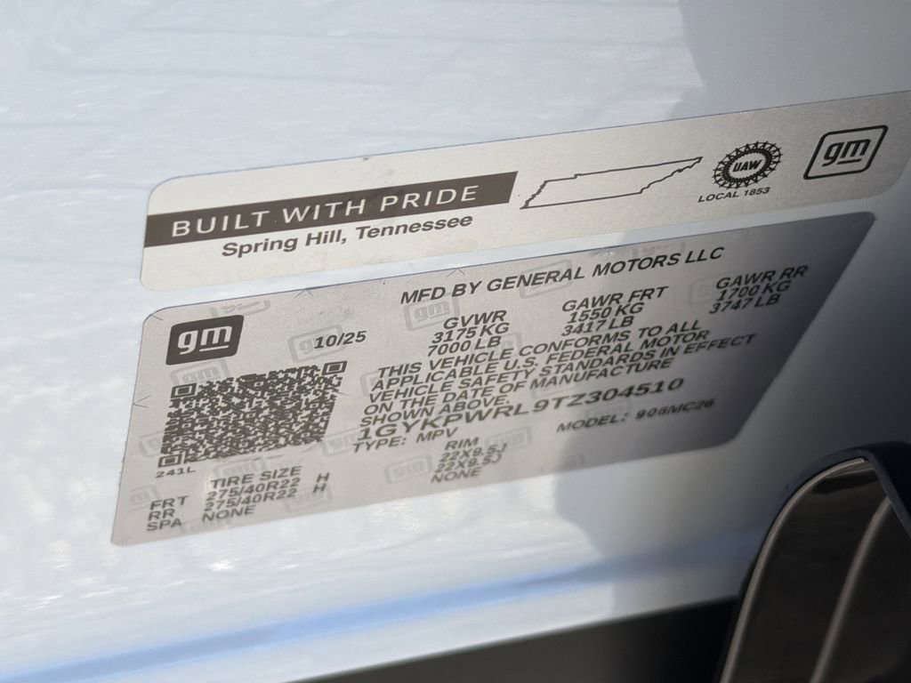 New 2026 Cadillac Lyriq Premium Sport w/ LPO, ONYX Package AWD/4WD image 32