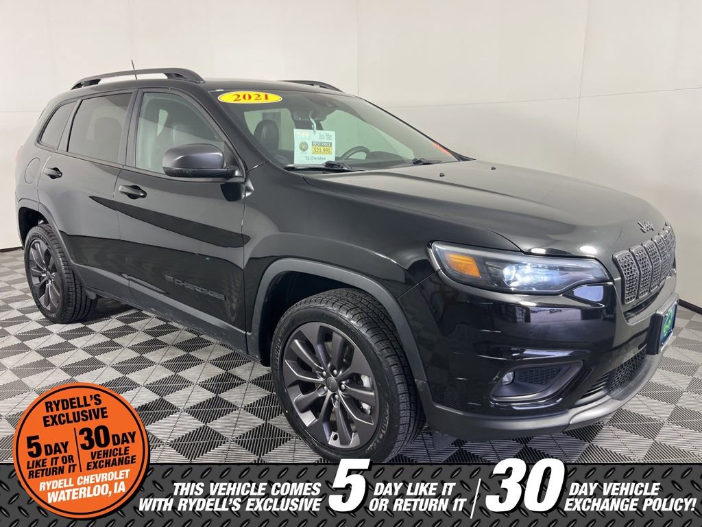Used 2021 Jeep Cherokee Latitude Lux 80th Anniv w/ Quick Order Package 26U 80TH AWD/4WD video 1