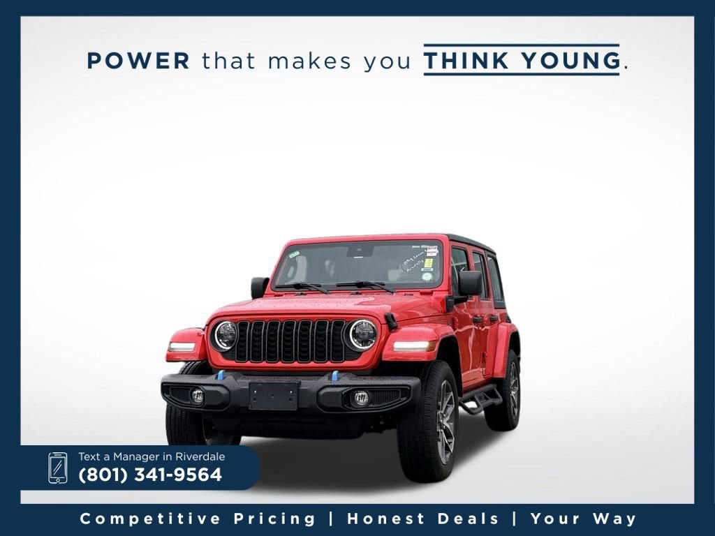 Used 2024 Jeep Wrangler Unlimited w/ LED Headlamp & Fog Lamp Group image 1