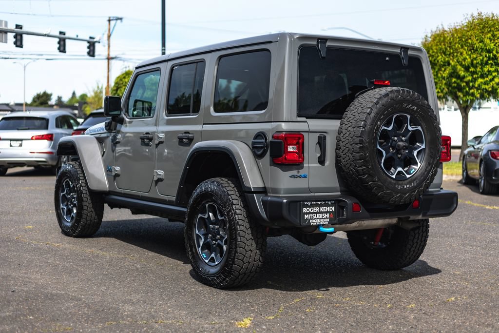 Used 2023 Jeep Wrangler Unlimited Rubicon 4xe w/ Cold Weather Group AWD/4WD image 9