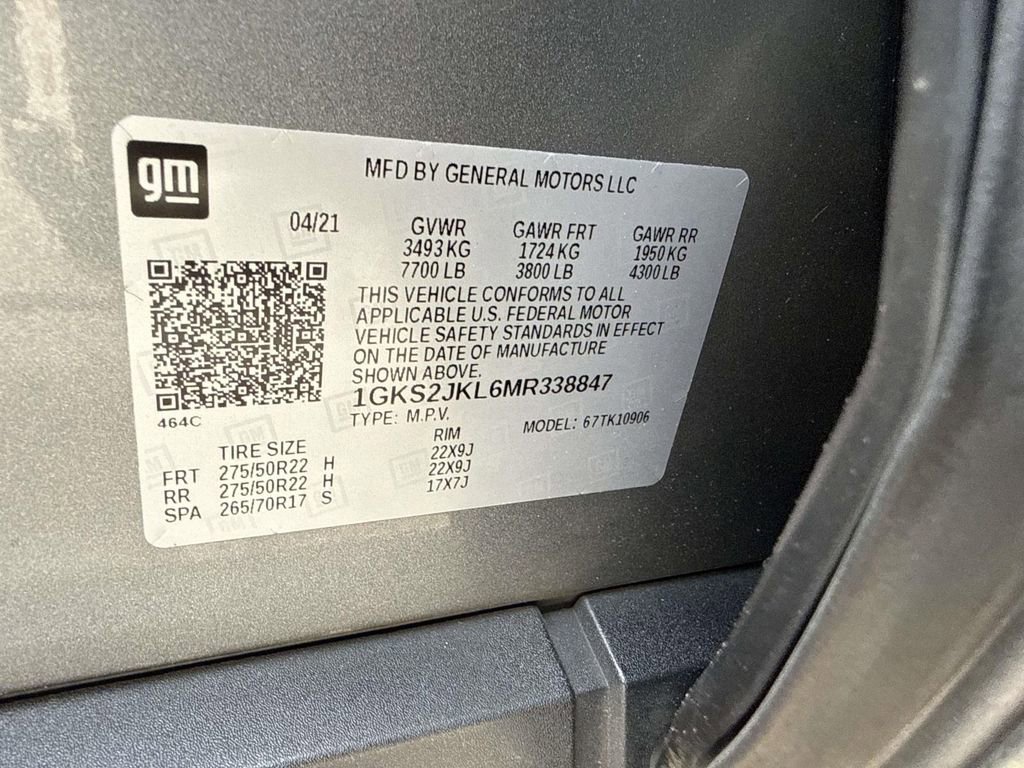 Used 2021 GMC Yukon XL Denali w/ Denali Premium Package AWD/4WD image 19
