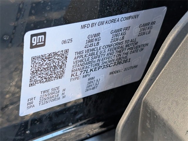 New 2025 Chevrolet Trax ACTIV w/ Sunroof Package image 9