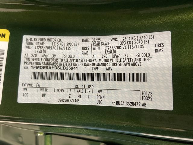 New 2025 Ford Bronco Badlands image 38