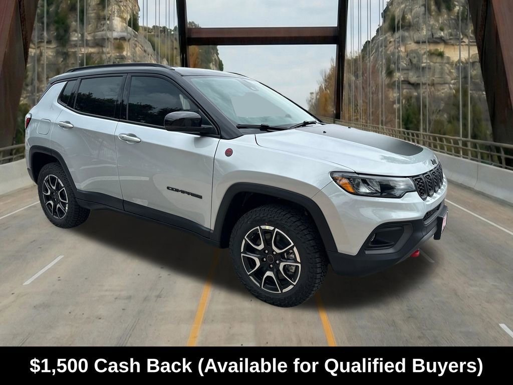 New 2026 Jeep Compass Trailhawk AWD/4WD 360° Tour