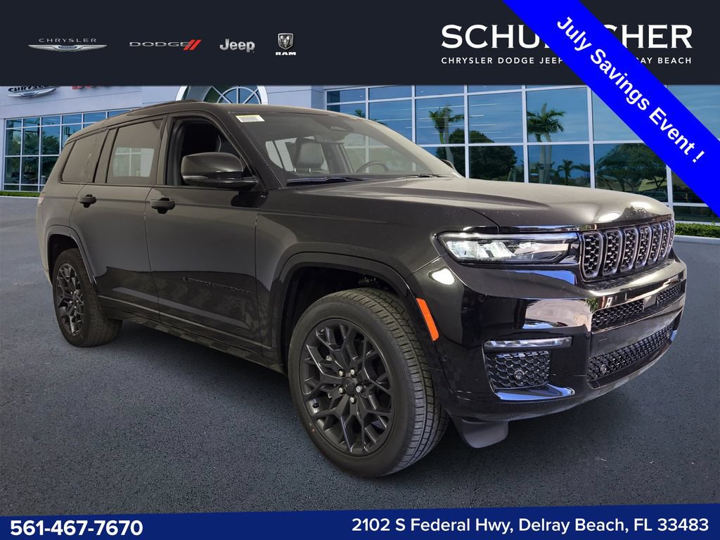 New 2025 Jeep Grand Cherokee L Summit w/ Obsidian Package
