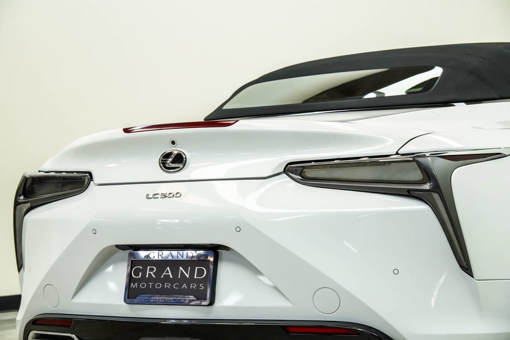 Used 2021 Lexus LC 500 Convertible w/ Touring Package RWD image 13