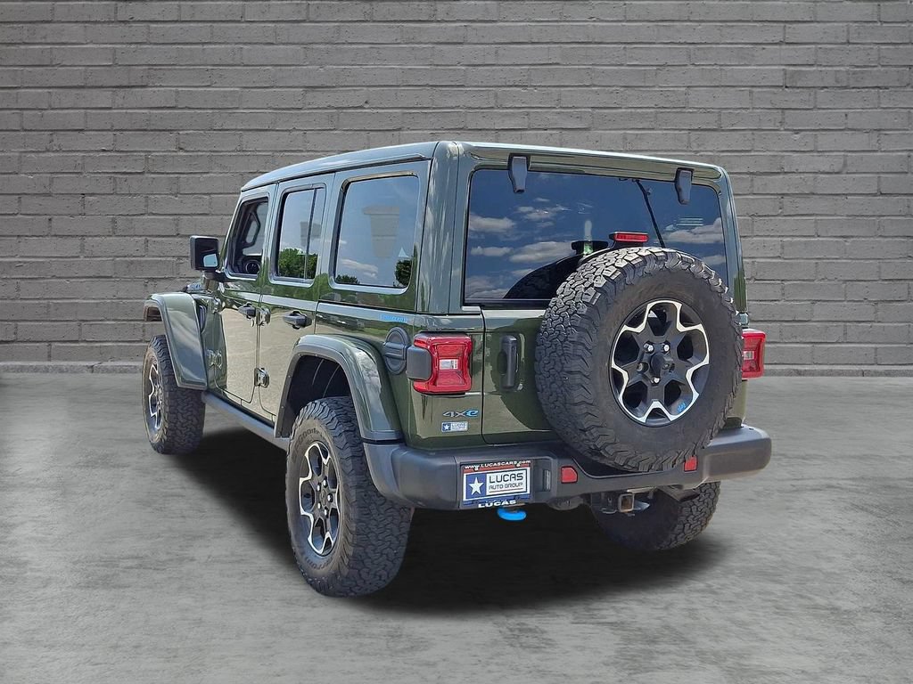 Used 2023 Jeep Wrangler Unlimited Rubicon 4xe w/ Steel Bumper Group AWD/4WD image 9