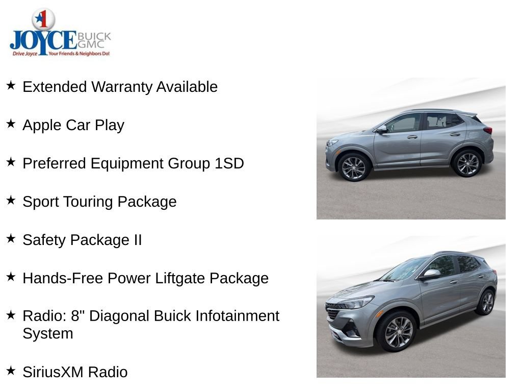 Certified 2023 Buick Encore GX Select w/ Sport Touring Package FWD image 10