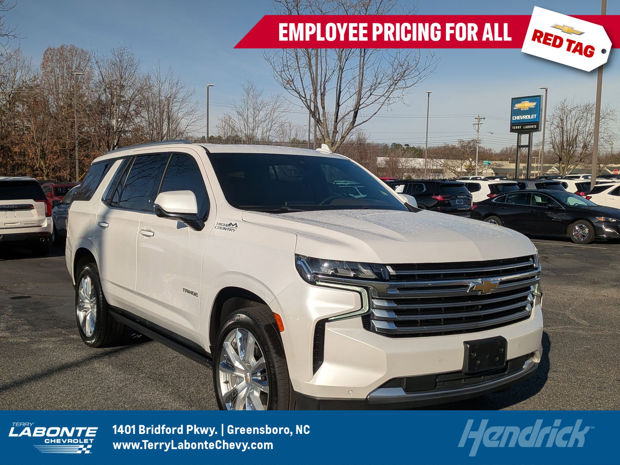 Used 2021 Chevrolet Tahoe High Country w/ Premium Package image 1
