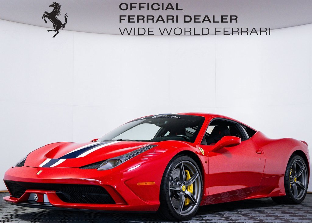 Certified 2015 Ferrari 458 Speciale Coupe