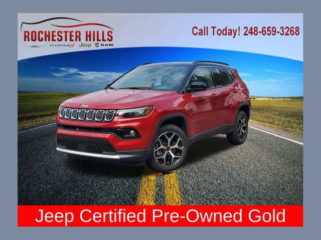 Certified 2025 Jeep Compass Limited AWD/4WD image 1
