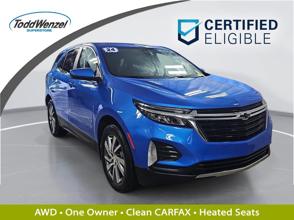 Certified 2024 Chevrolet Equinox LT w/ LPO, Floor Liner Package AWD/4WD image 1