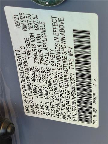 Used 2021 Honda CR-V EX image 23