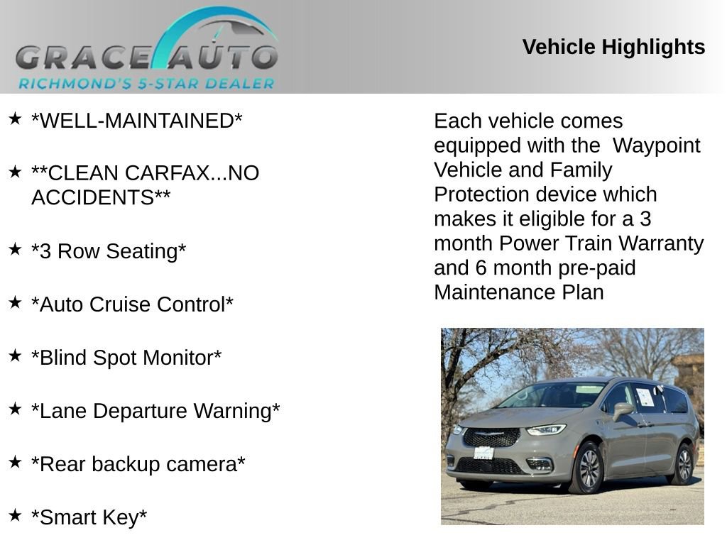 Used 2022 Chrysler Pacifica Touring-L image 2