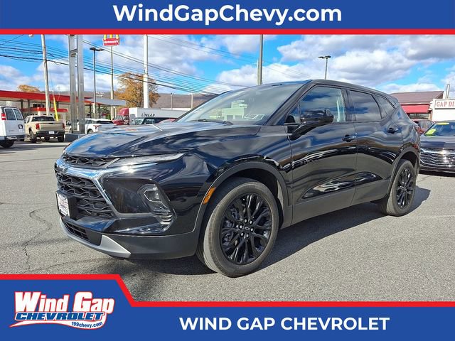 Certified 2023 Chevrolet Blazer LT w/ LPO, Black Sport Package