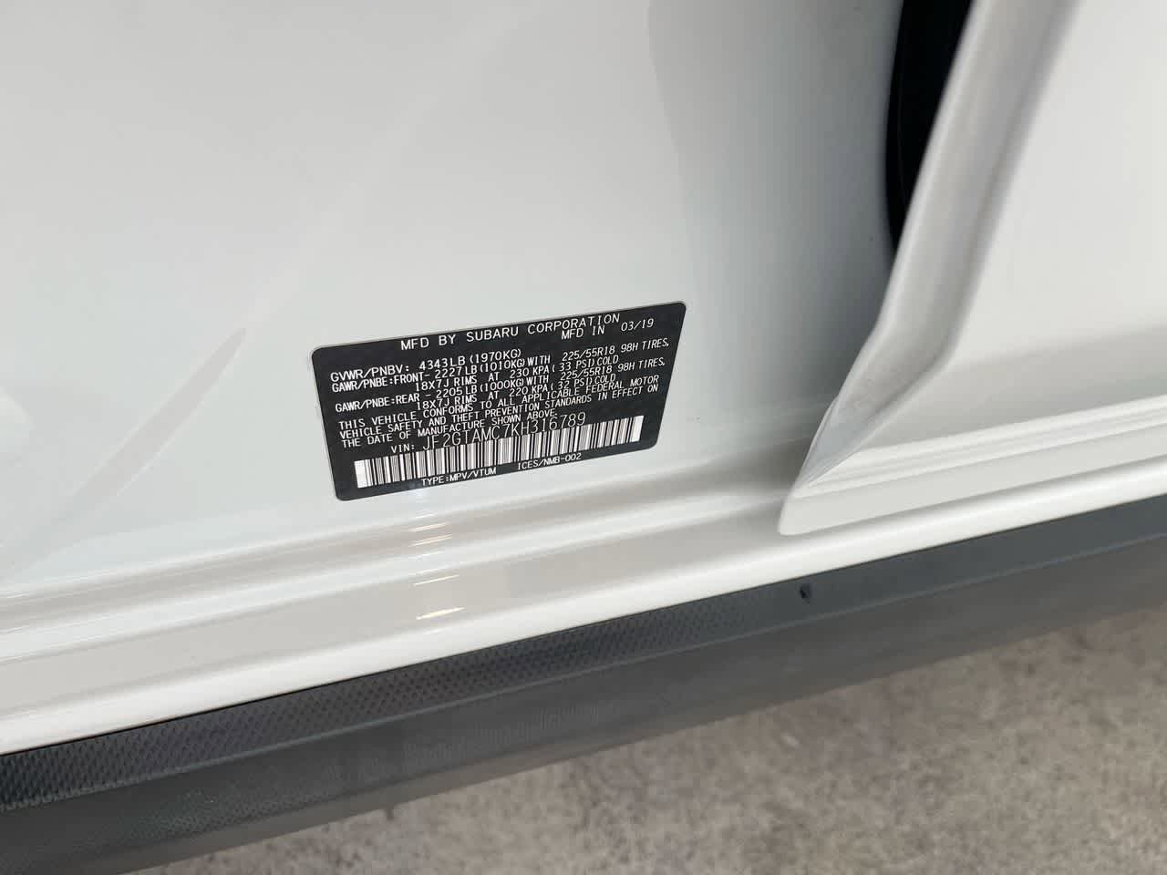 Used 2019 Subaru Crosstrek 2.0i Limited w/ Popular Package #2 AWD/4WD image 27