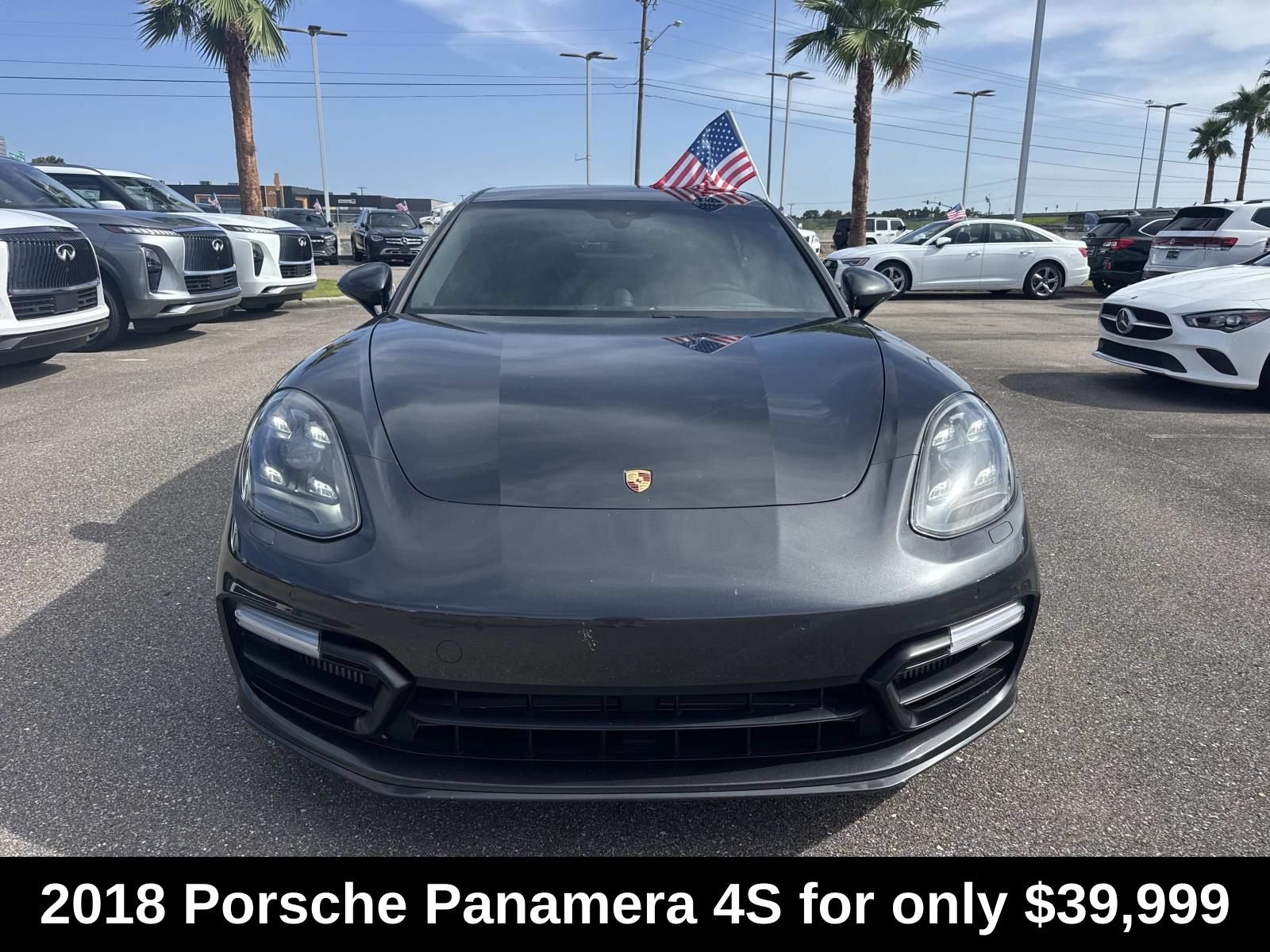 Used 2018 Porsche Panamera 4S AWD/4WD image 2